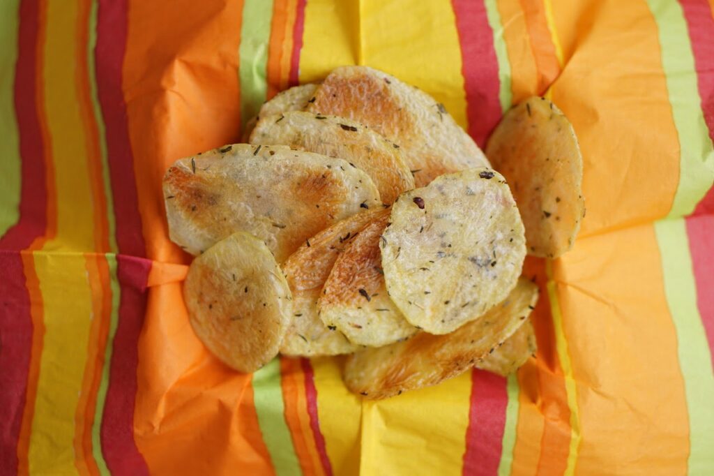 chips pour un apero sain